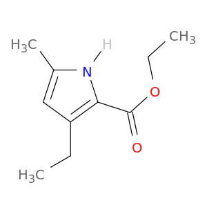 1H-Pyrrole-2-carboxylic acid, 3-ethyl-5-methyl-, ethyl ester