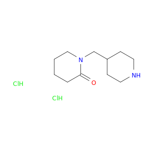 1-(piperidin-4-ylmethyl)piperidin-2-one dihydrochloride