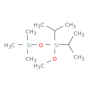 Disiloxane, 1-methoxy-3,3,3-trimethyl-1,1-bis(1-methylethyl)-