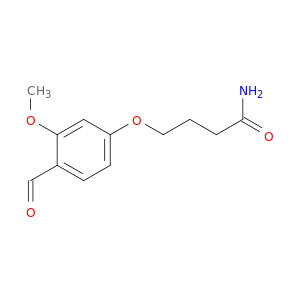 Butanamide, 4-(4-formyl-3-methoxyphenoxy)-