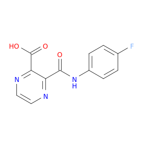 3-[(4-Fluorophenyl)carbamoyl]pyrazine-2-carboxylic Acid