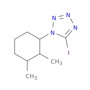 1H-Tetrazole, 1-(2,3-dimethylcyclohexyl)-5-iodo-
