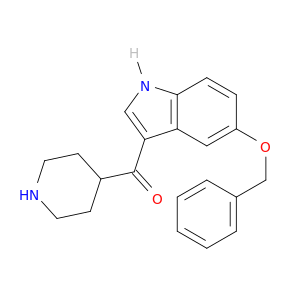 Methanone,[5-(phenylmethoxy)-1H-indol-3-yl]-4-piperidinyl-