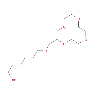 1,4,7,10-Tetraoxacyclododecane, 2-[[(6-bromohexyl)oxy]methyl]-