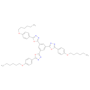 1,3,4-Oxadiazole, 2,2',2''-(1,3,5-benzenetriyl)tris[5-[4-(hexyloxy)phenyl]-