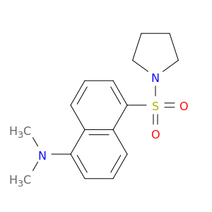 Pyrrolidine, 1-[[5-(dimethylamino)-1-naphthalenyl]sulfonyl]-
