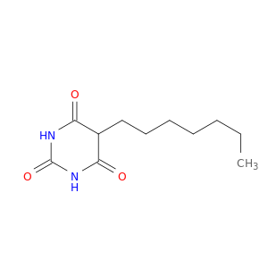 2,4,6(1H,3H,5H)-Pyrimidinetrione,5-heptyl-