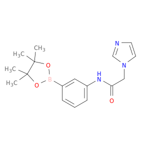 3-(2-(吡唑-1-基)乙酰氨基)苯基硼酸频那醇酯