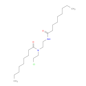 Nonanamide, N-(2-chloroethyl)-N-[2-[(1-oxononyl)amino]ethyl]-