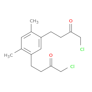 2-Butanone, 4,4'-(4,6-dimethyl-1,3-phenylene)bis[1-chloro-