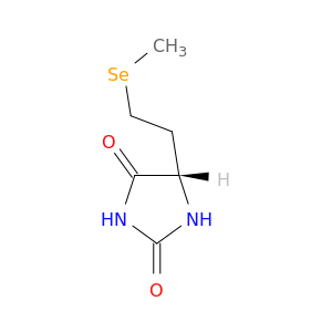 2,4-Imidazolidinedione, 5-[2-(methylseleno)ethyl]-, (5S)-