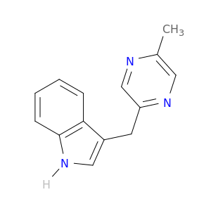 1H-Indole, 3-[(5-methylpyrazinyl)methyl]-