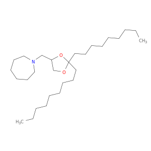 1H-Azepine, 1-[(2,2-dinonyl-1,3-dioxolan-4-yl)methyl]hexahydro-