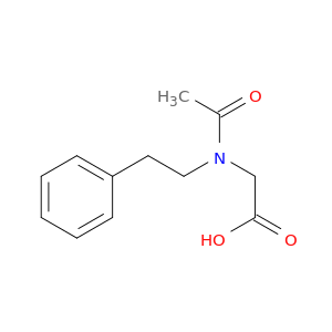 甘氨酸,N-乙酰基-N-(2-苯乙基)-