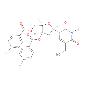 尿苷,2'-脱氧-5-乙基,3',5'-双(4-氯苯甲酸甲酸酯)