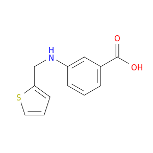3-[(2-THIENYLMETHYL)AMINO]BENZOIC ACID