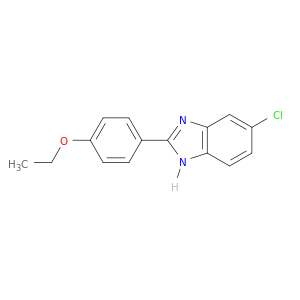 6-氯-2-(4-乙氧基苯基)-1H-苯并咪唑