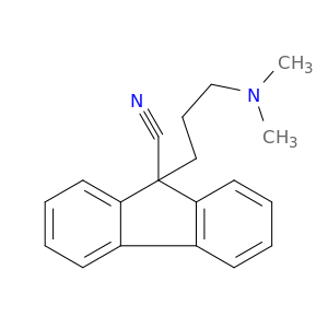 9H-Fluorene-9-carbonitrile, 9-[3-(dimethylamino)propyl]-