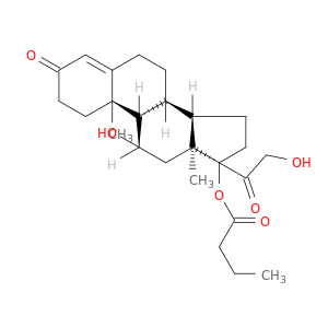 (11beta)-11,21-Dihydroxy-17-(1-oxobutoxy)pregn-4-ene-3,20-dione
