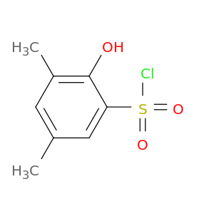 2-Hydroxy-3,5-dimethylbenzene-1-sulfonyl Chloride