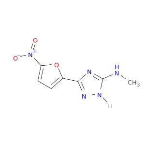 1H-1,2,4-Triazol-5-amine,N-methyl-3-(5-nitro-2-furanyl)-