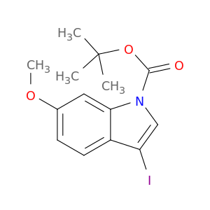 3-碘-6-甲氧基-1H-吲哚-1-羧酸叔丁酯