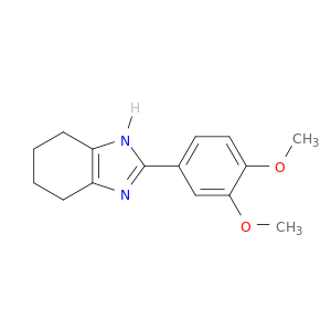 1H-Benzimidazole, 2-(3,4-dimethoxyphenyl)-4,5,6,7-tetrahydro-