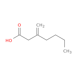 Heptanoic acid, 3-methylene-
