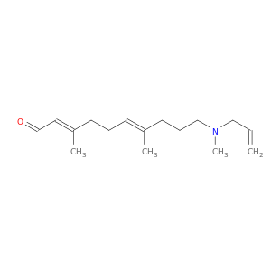2,6-Decadienal, 3,7-dimethyl-10-(methyl-2-propenylamino)-, (E,E)-