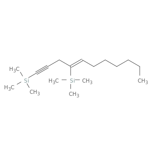 Silane, trimethyl[(1Z)-1-[3-(trimethylsilyl)-2-propynyl]-1-octenyl]-
