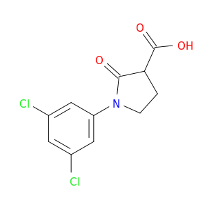 1-(3,5-Dichlorophenyl)-2-oxopyrrolidine-3-carboxylic Acid