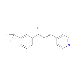 2-Propen-1-one, 3-(4-pyridinyl)-1-[3-(trifluoromethyl)phenyl]-