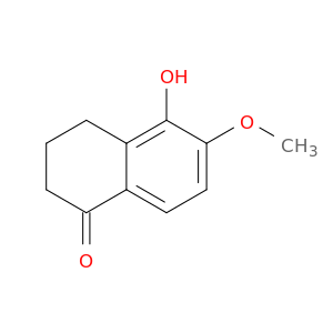 1(2H)-Naphthalenone, 3,4-dihydro-5-hydroxy-6-methoxy-