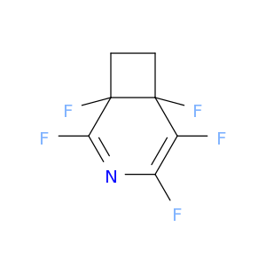 3-Azabicyclo[4.2.0]octa-2,4-diene, 1,2,4,5,6-pentafluoro-