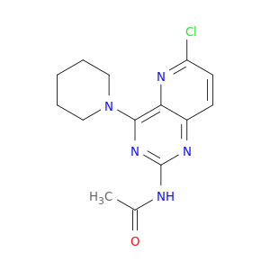 Acetamide, N-[6-chloro-4-(1-piperidinyl)pyrido[3,2-d]pyrimidin-2-yl]-