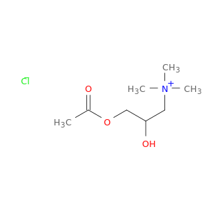 1-Propanaminium, 3-(acetyloxy)-2-hydroxy-N,N,N-trimethyl-, chloride