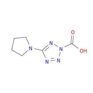 5-(1-吡咯烷基)-2H-四唑-2-羧酸