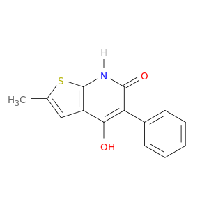 Thieno[2,3-b]pyridin-6(7H)-one, 4-hydroxy-2-methyl-5-phenyl-