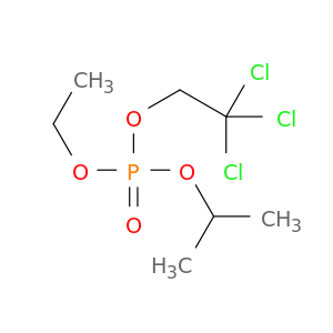 Phosphoric acid, ethyl 1-methylethyl 2,2,2-trichloroethyl ester