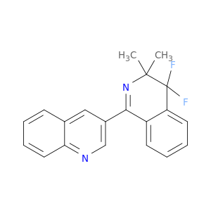 Quinoline, 3-(4,4-difluoro-3,4-dihydro-3,3-dimethyl-1-isoquinolinyl)-