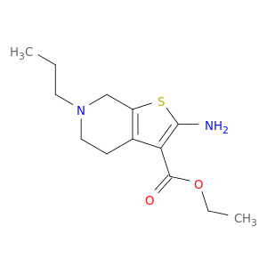 2-氨基-6-丙基-4H,5H,6H,7H-噻吩并[2,3-C]吡啶-3-羧酸乙酯