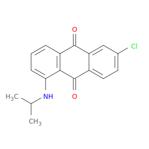 9,10-Anthracenedione, 6-chloro-1-[(1-methylethyl)amino]-
