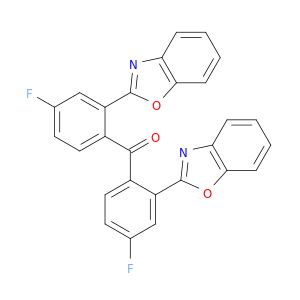 Methanone, bis[2-(2-benzoxazolyl)-4-fluorophenyl]-