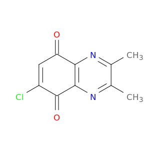 5,8-Quinoxalinedione, 6-chloro-2,3-dimethyl-