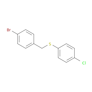 (4-Bromobenzyl)(4-chlorophenyl)sulfane