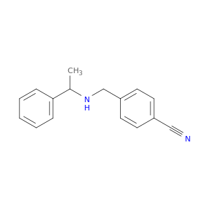 4-(((1-Phenylethyl)amino)methyl)benzonitrile hydrochloride