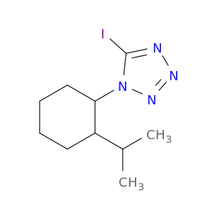 1H-Tetrazole, 5-iodo-1-[2-(1-methylethyl)cyclohexyl]-