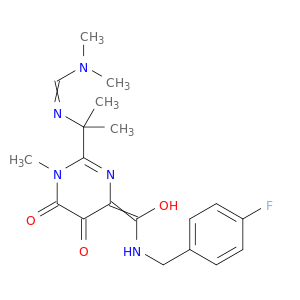 2-Des(5-methyl-1,3,4-oxadiazole-2-carboxamide) (E)-2-(N,N-Dimethylformimidamide) Raltegravir