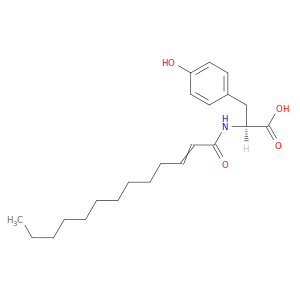 L-Tyrosine, N-(1-oxotridecenyl)-