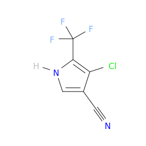 1H-Pyrrole-3-carbonitrile, 4-chloro-5-(trifluoromethyl)-